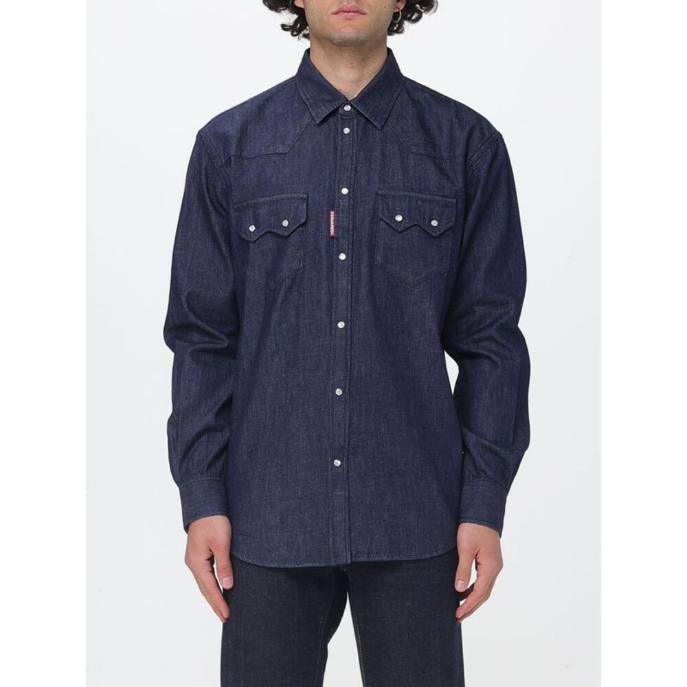 Dsquared2 Shirt Men Navy